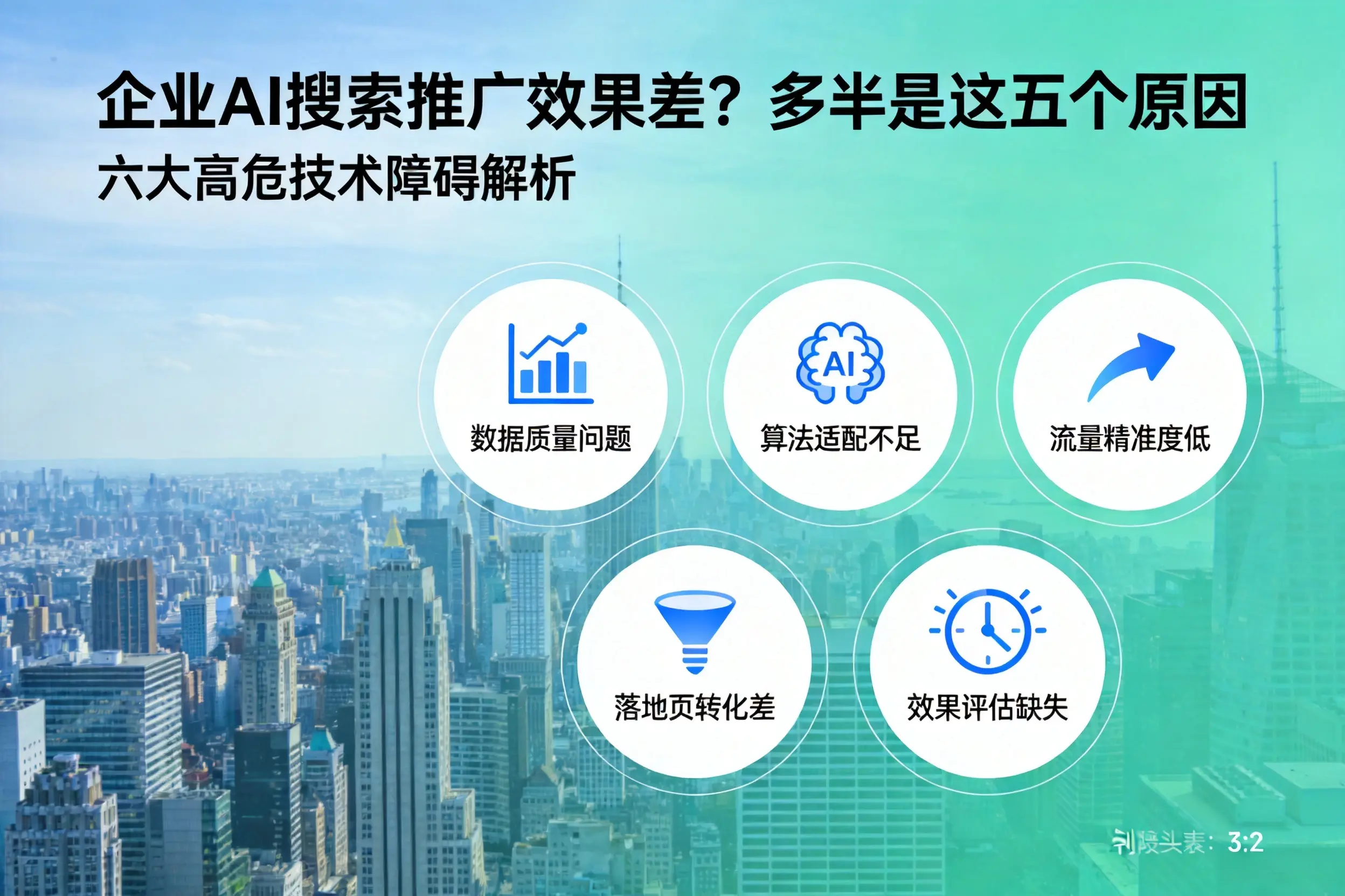 胡杨河企业AI搜索推广效果差?多半是这五个原因