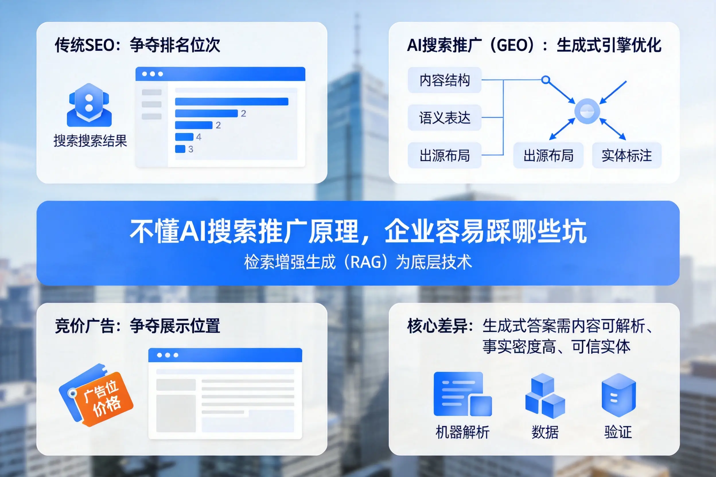 不懂AI搜索推广原理,胡杨河企业容易踩哪些坑