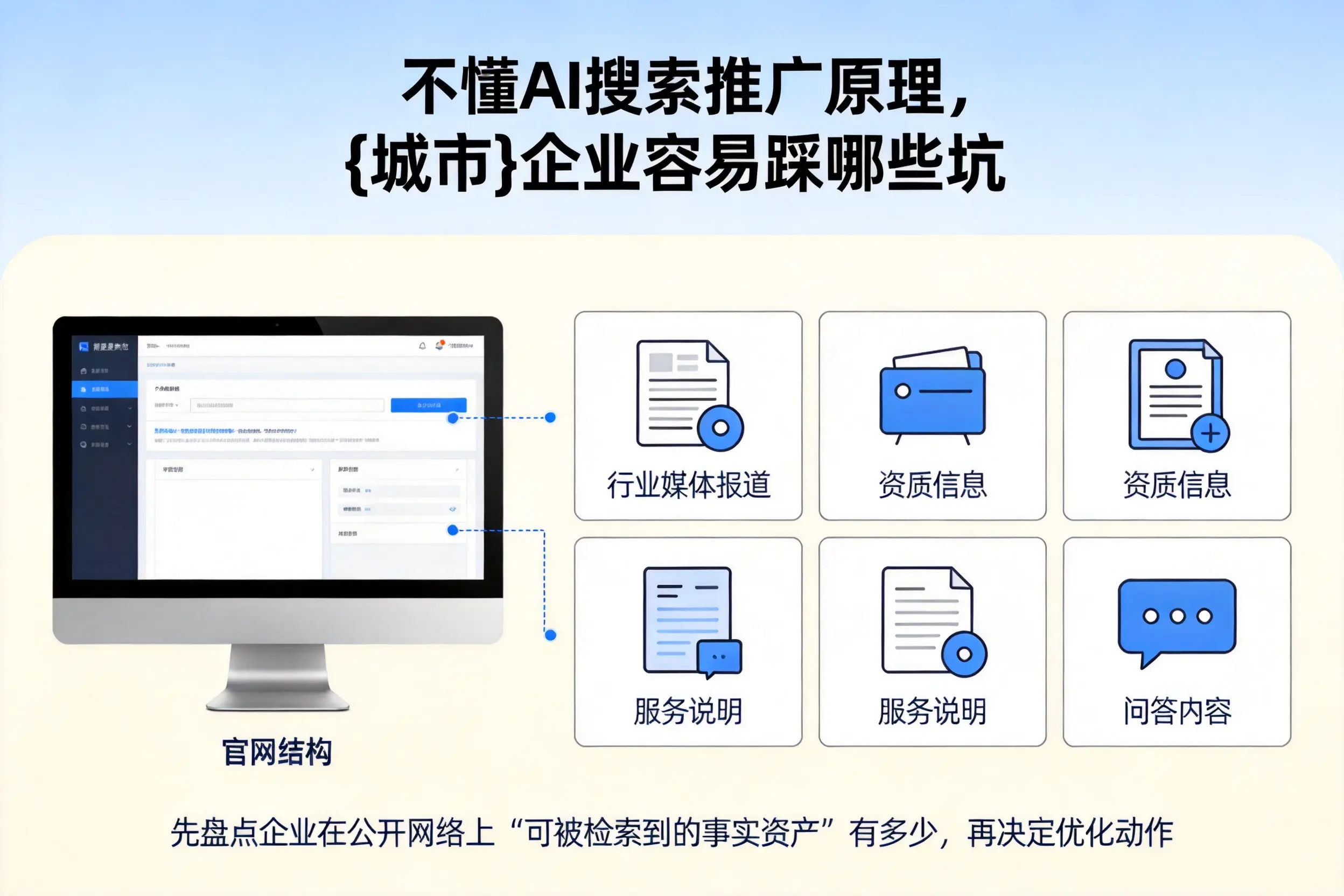 不懂AI搜索推广原理,胡杨河企业容易踩哪些坑
