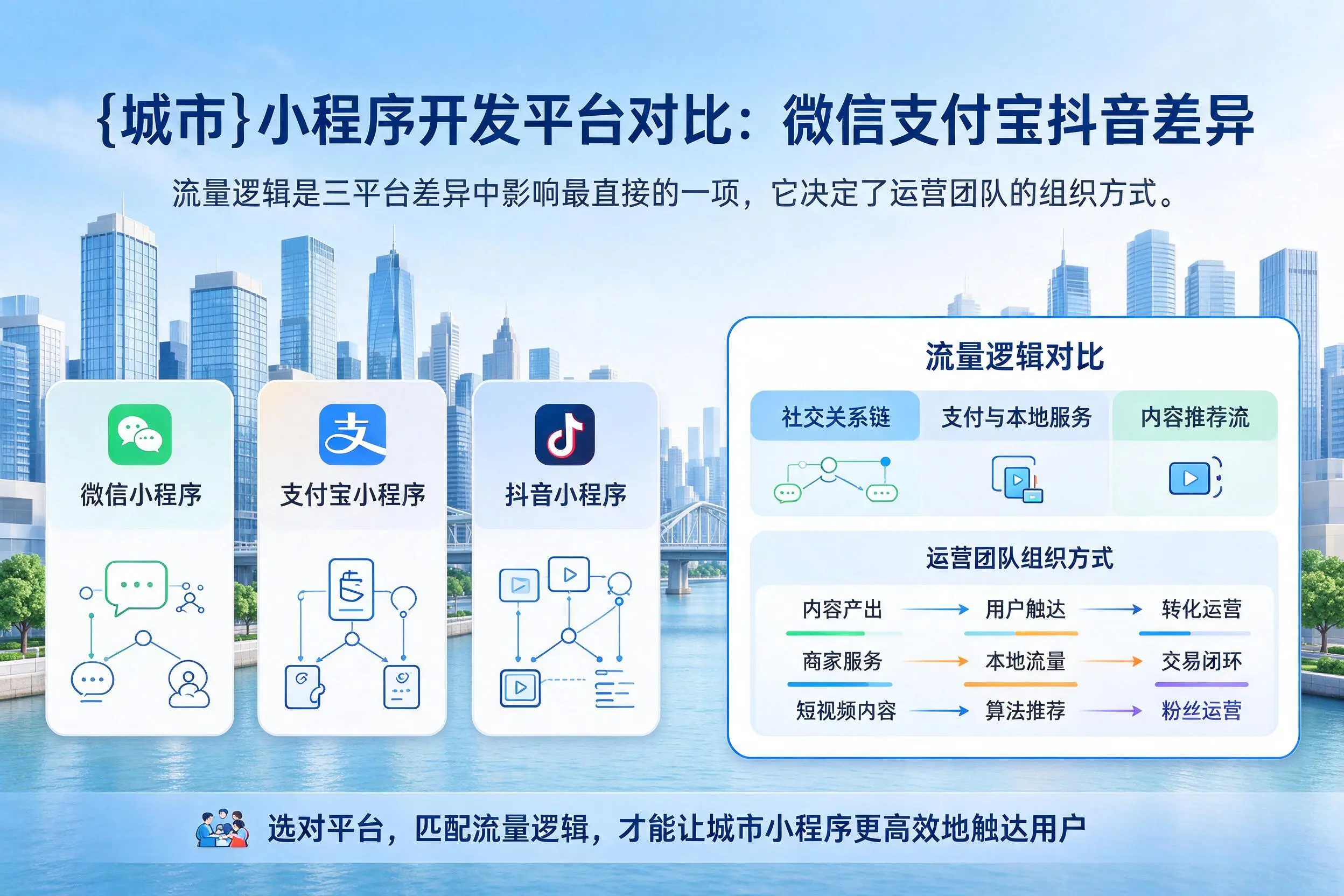 胡杨河小程序开发平台对比：微信支付宝抖音差异